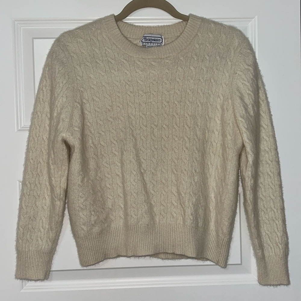 Bridgewater Cashmere Cableknit Sweater XL